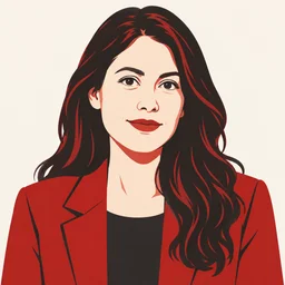 Elif S. portresi (yapay zekâ çizimi)